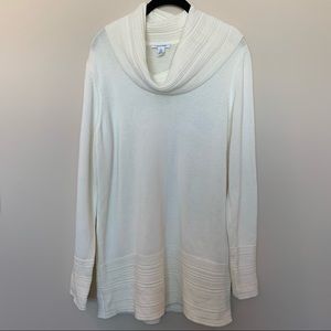 Calvin Klein Cream Sweater Size L